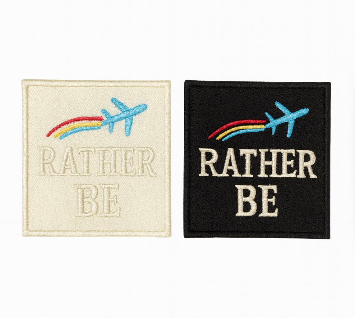 RATHER BE TRAIL PATCH