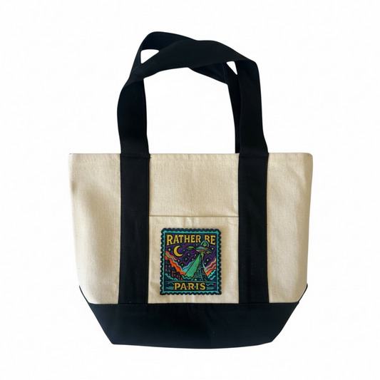 RATHER BE PARIS MINI MARKET TOTE